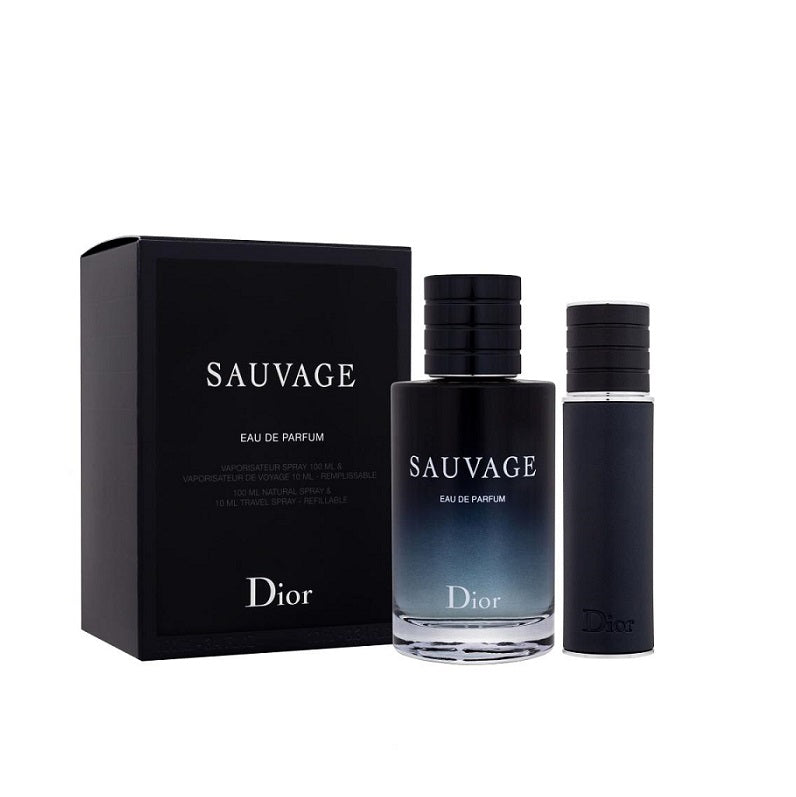 Set Cadou Sauvage 100ml Apa de Parfum + 10ml Apa de Parfum