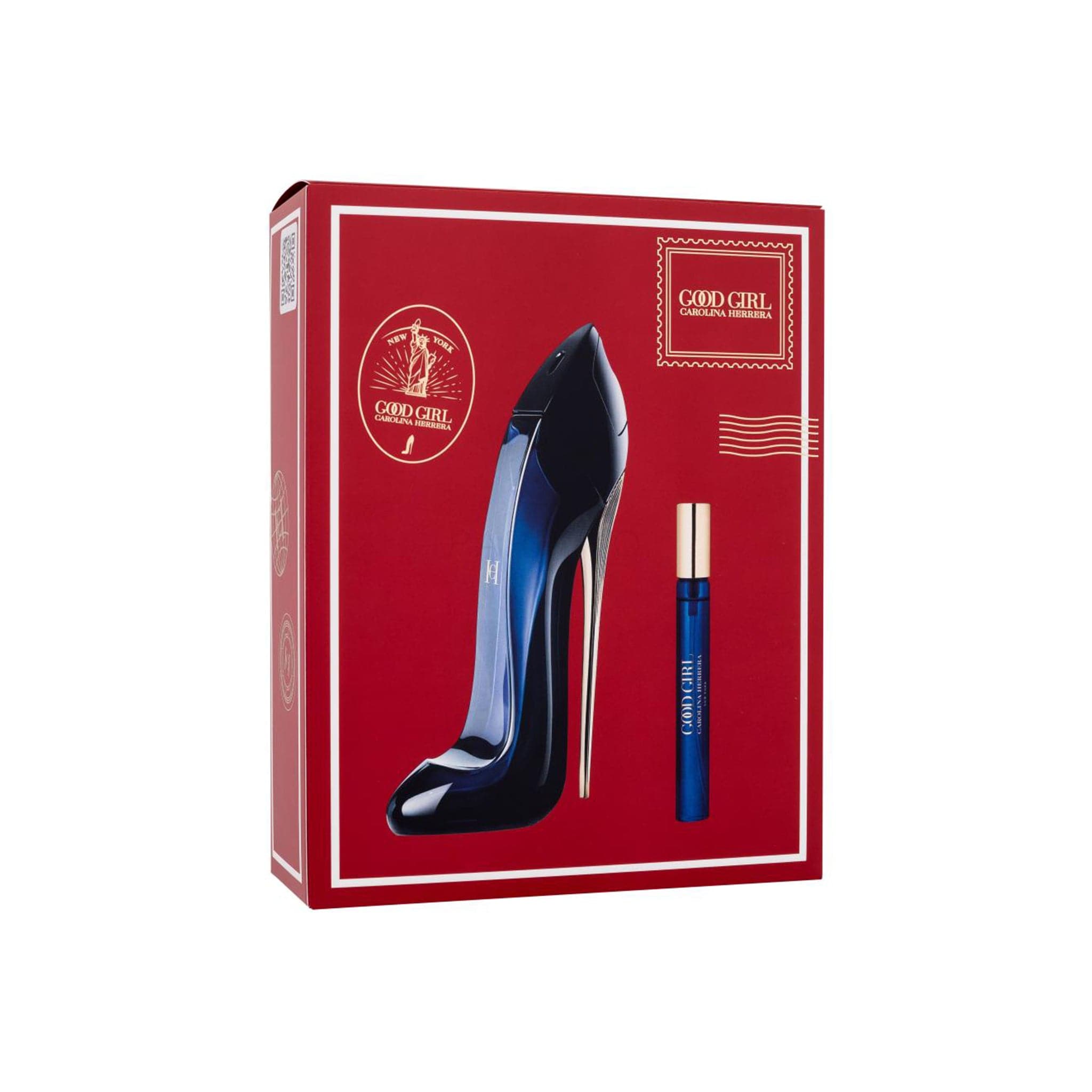 Set Cadou Good Girl, Apa de Parfum 80ml + Mini Parfum 10ml, Femei