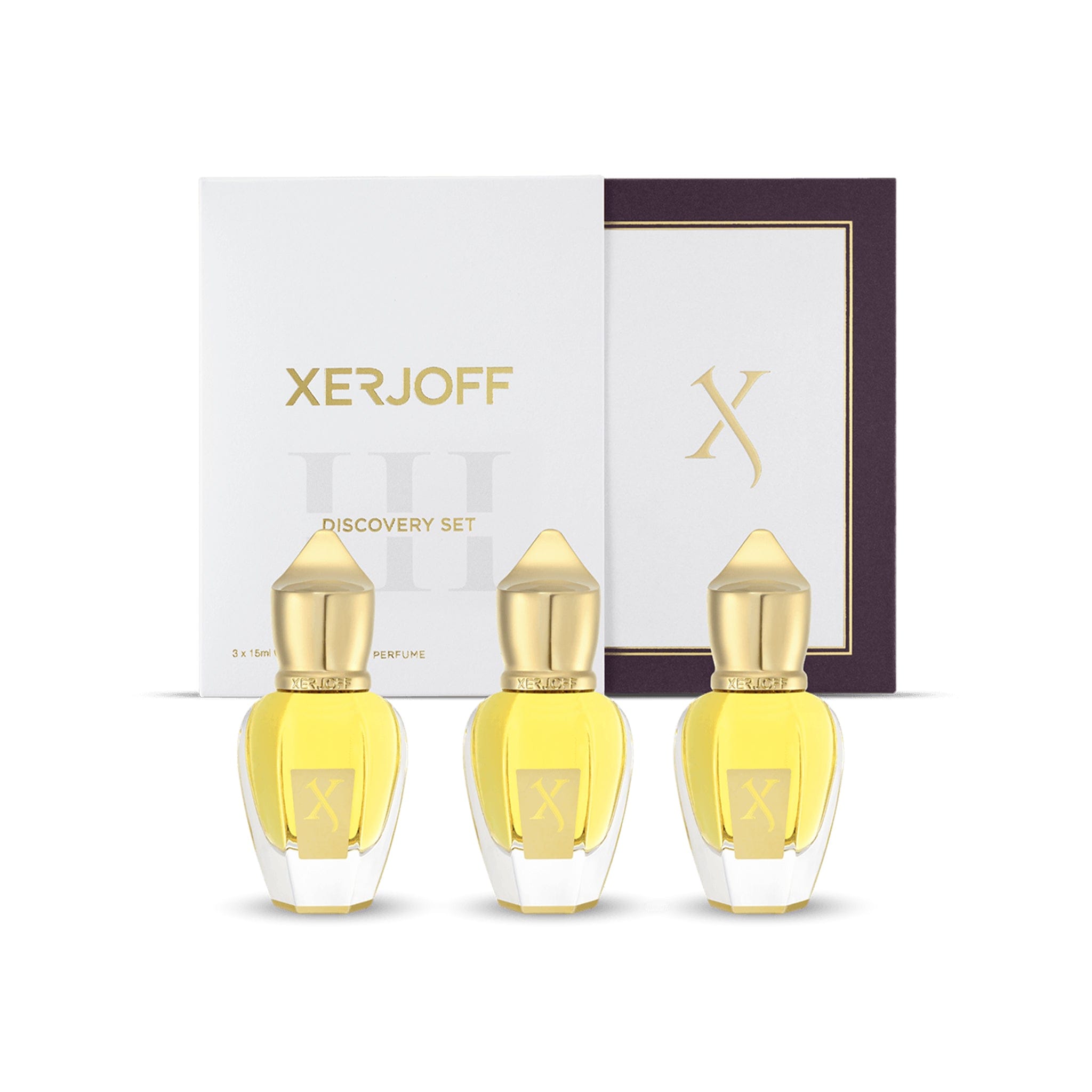 Xerjoff, Set Cadou 15ml Naxos + 15 Alexandria ii + 15ml Golden Dallah