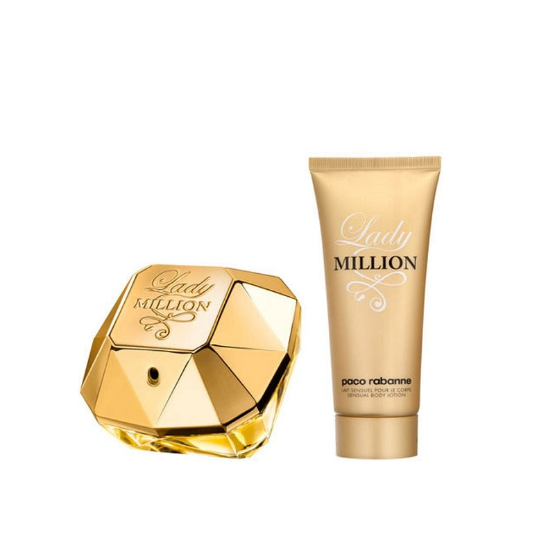 Set Cadou Lady Million, Apa de Parfum 80 ml + Lotiune de Corp 100 ml