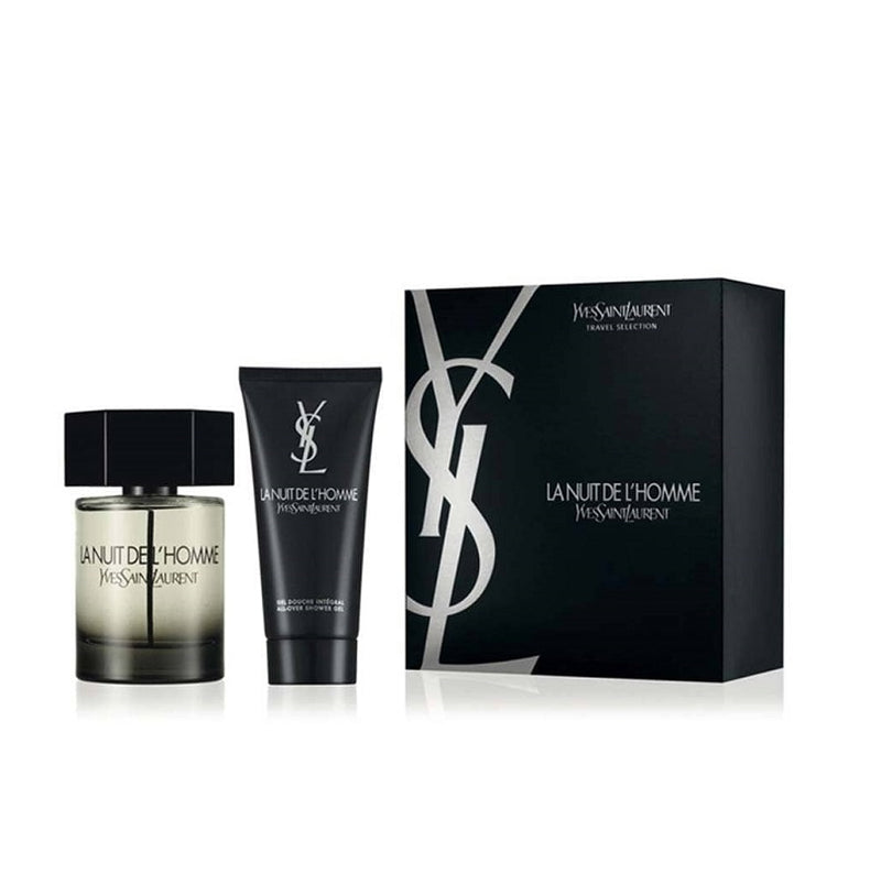 Set Cadou La Nuit de l'Homme , Apa de Toaleta 100ml + Gel de Dus 50ml