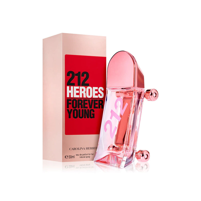 Carolina Herrera 212 Heroes Forever Young, Apa de Parfum, Femei - 30ml