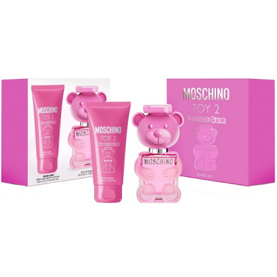 Toy 2  Bubble Gum Set Cadou , 50 ml Apa de Toaleta + 50ml Lotiune de Corp