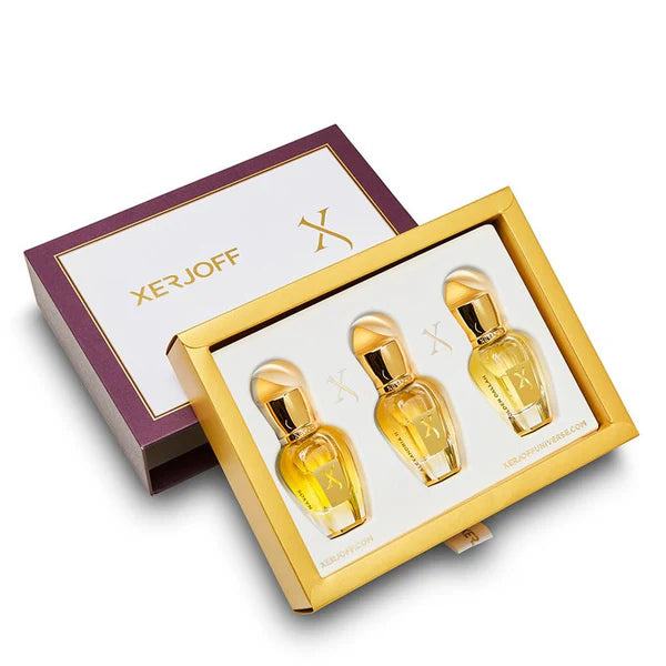 Xerjoff, Set Cadou 15ml Naxos  + 15 Alexandria ii  + 15ml Golden Dallah - 45ml