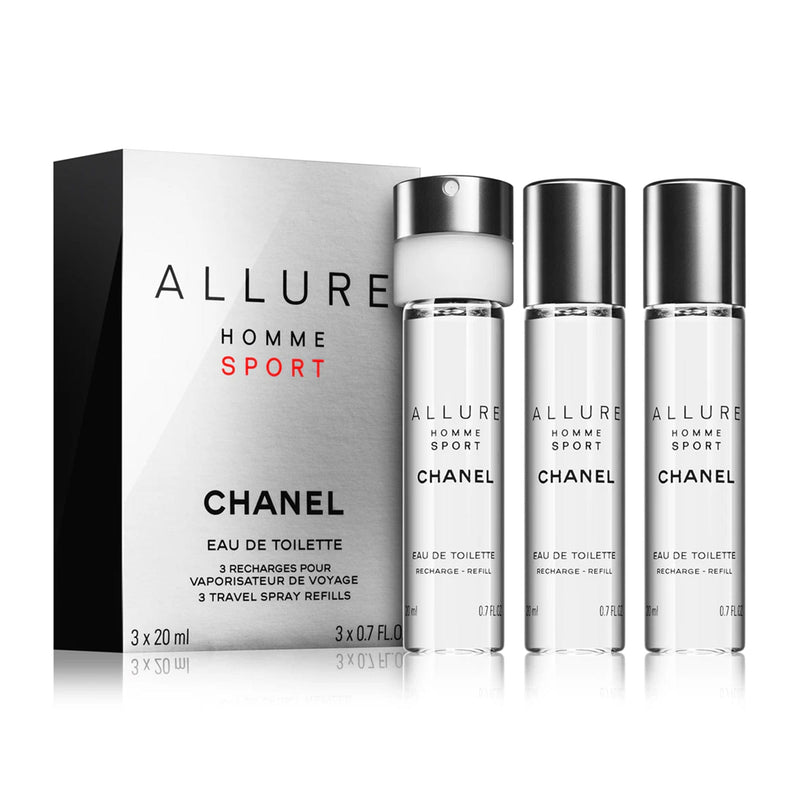 Chanel Allure Homme Sport , Apa de Toaleta Barbati - 3*20ml