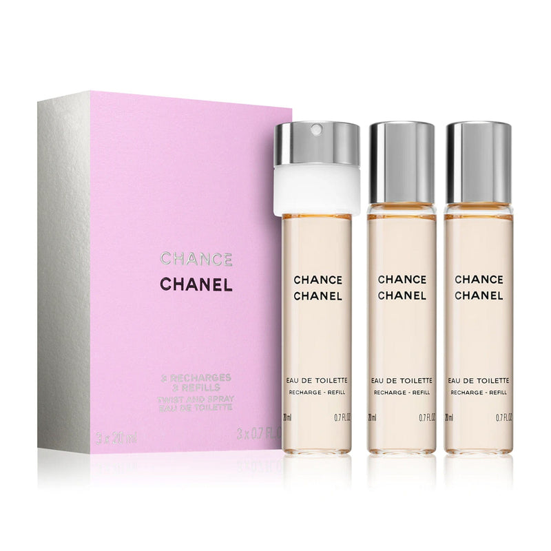 Chanel Chance , Apa de Toaleta Femei - 3*20ml