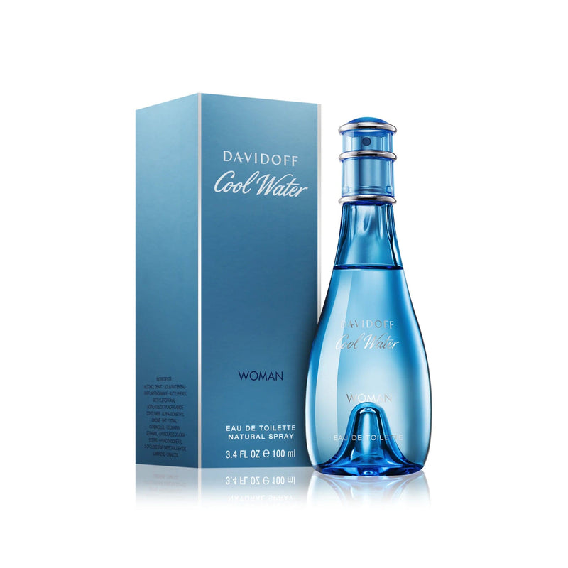 Davidoff Cool Water, Apa de Toaleta, Femei - 100ml