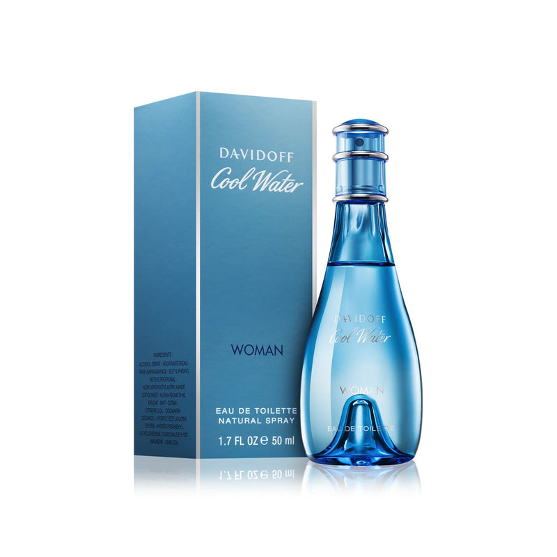 Davidoff Cool Water, Apa de Toaleta, Femei - 50ml