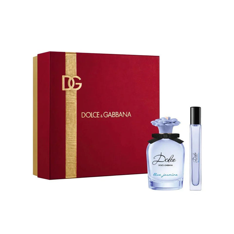 Dolce Blue Jasmin, Set Cadou Femei, Apa de Parfum 75ml + Mini Parfum 10ml