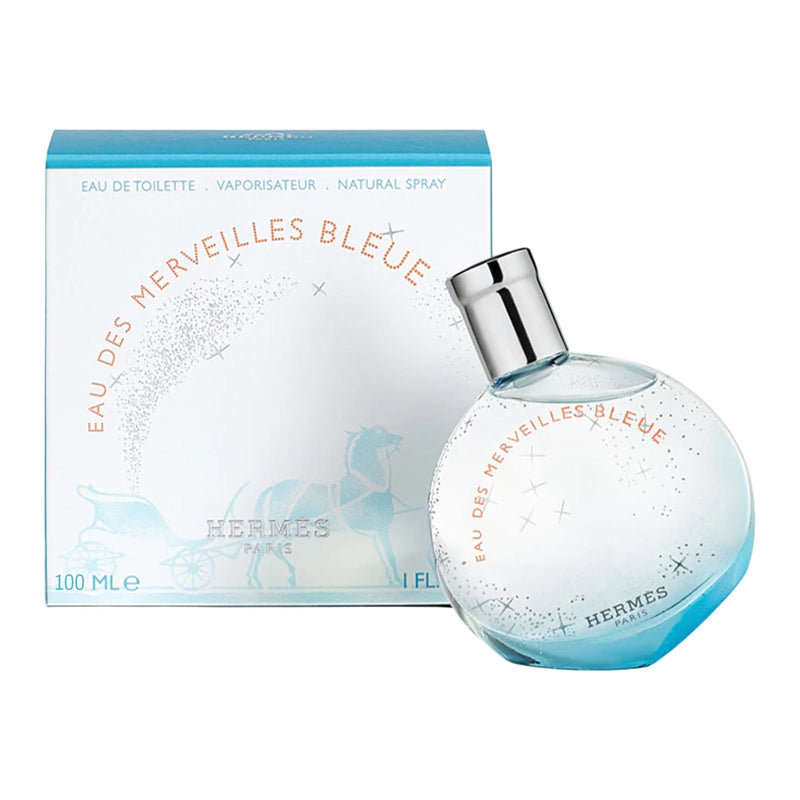 Hermes Eau des Merveilles Bleue, Apa de Toaleta, Femei - 100ml