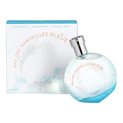Hermes Eau des Merveilles Bleue, Apa de Toaleta, Femei - 50ml