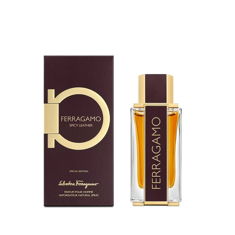 Ferragamo Spicy Leather, Apa de Parfum, Barbati - 100ml