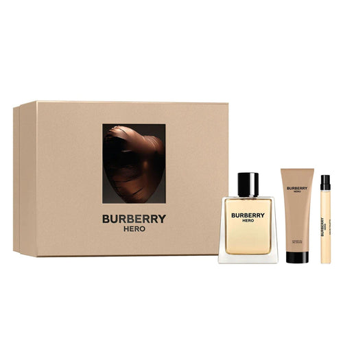 Burberry Hero Eau de Toilette 100ml + Eau de Toilette 10ml + Shower Gel 75ml by Burberry - Barbati - Set Cadou - 100ml