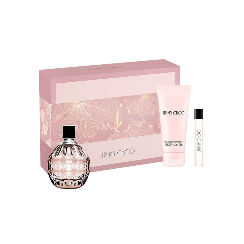 Jimmy Choo Jimmy Choo, Apa de Parfum 100ml + Mini Parfum 7.5ml + Body Lotion 100ml - Femei