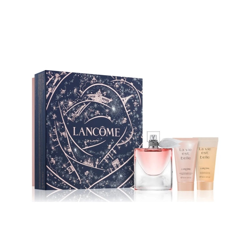 Set Cadou La Vie Est Belle , Apa de Parfum 50ml + Lotiune de Corp 50ml + Gel de Dus 50ml