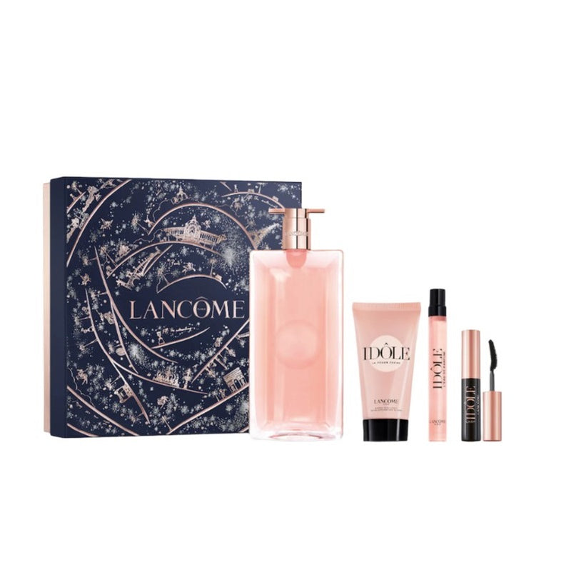 Set Cadou Idole , Apa de Parfum 100ml + Apa de Parfum 10ml + Lotiune de Corp 50ml + Mascara