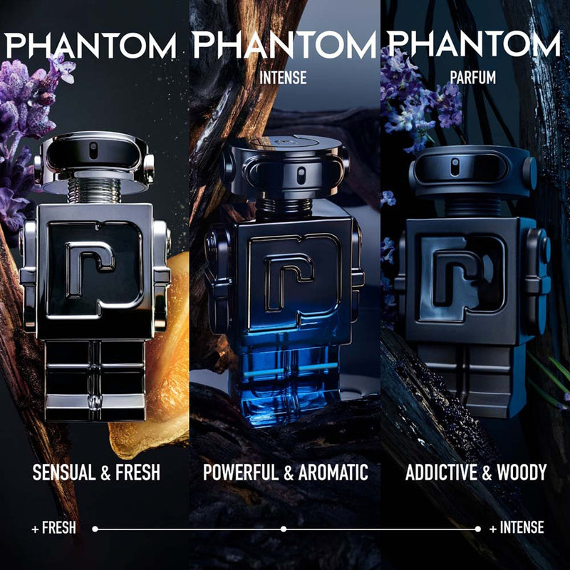 Paco Rabanne Phantom Intense,  Apa de Parfum, Barbati - 100ml