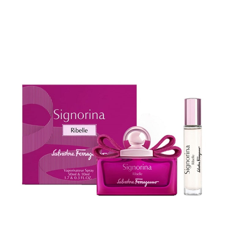 Set Cadou Signorina Ribelle , Apa de Parfum 100ml + Apa de Parfum 10ml