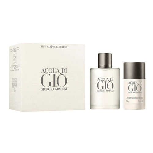Giorgio Armani Set Cadou Acqua di Gio, Apa de Toaleta 100ml + Stick 75ml, Barbati