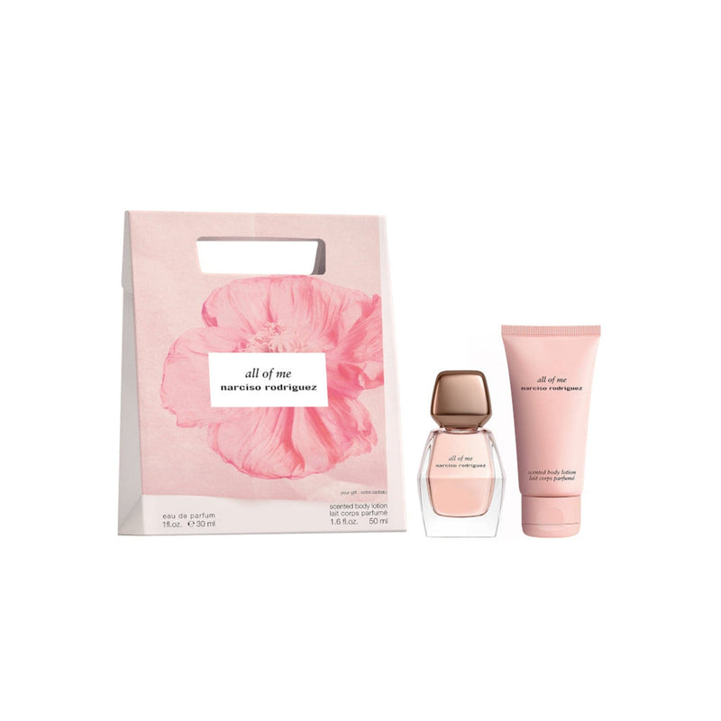 Narciso Rodriguez Set Cadou, All Of Me, Apa de Parfum 30ml + Lotiune de Corp 50ml