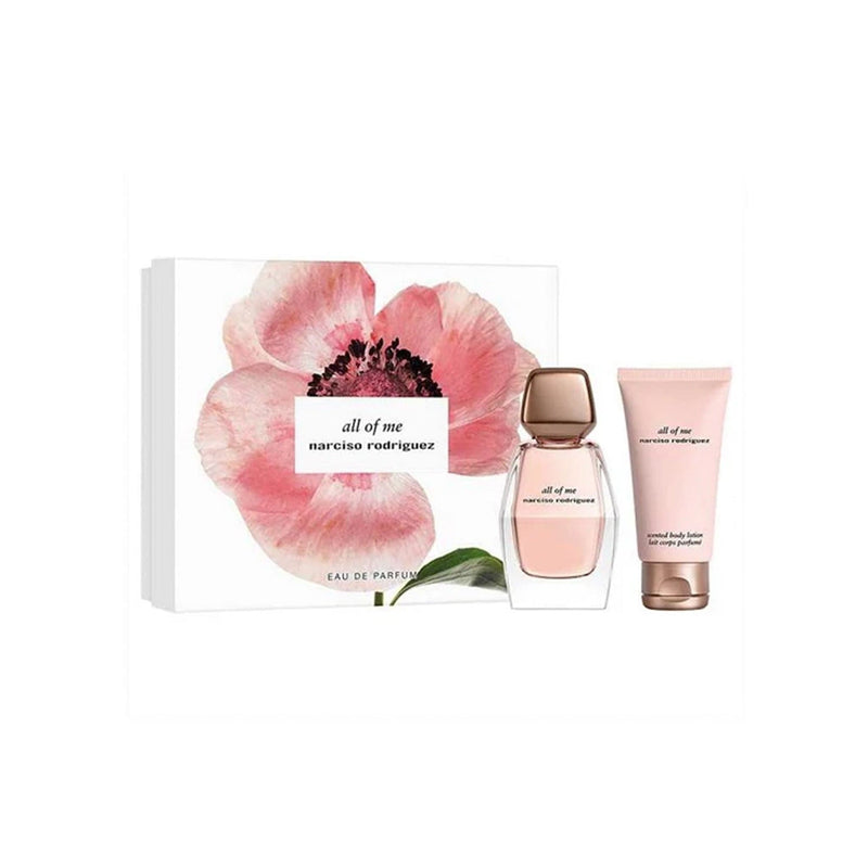 Narciso Rodriguez Set Cadou All Of Me , Apa de Parfum 50ml + Lotiune de Corp 50ml