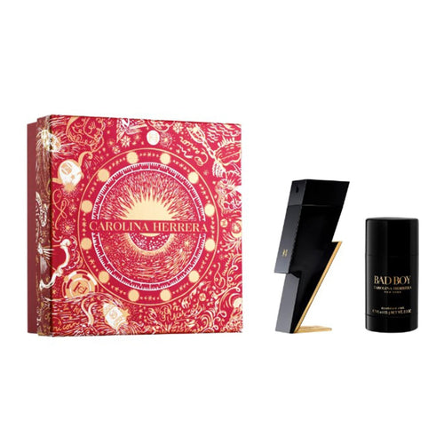 Carolina Herrera Set Cadou Bad Boy , Apa de Toaleta 50ml + Deodorant  Stick 75ml