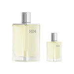 Hermes Set Cadou Barbati H24, 100 ml Apa de Toaleta +12,5  Mini Parfum