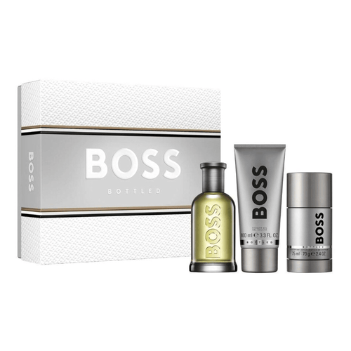 Hugo Boss Set Cadou Boss Bottle, Apa de Toaleta 100ml + Gel de Dus 100ml + Deodorant Stick 75ml