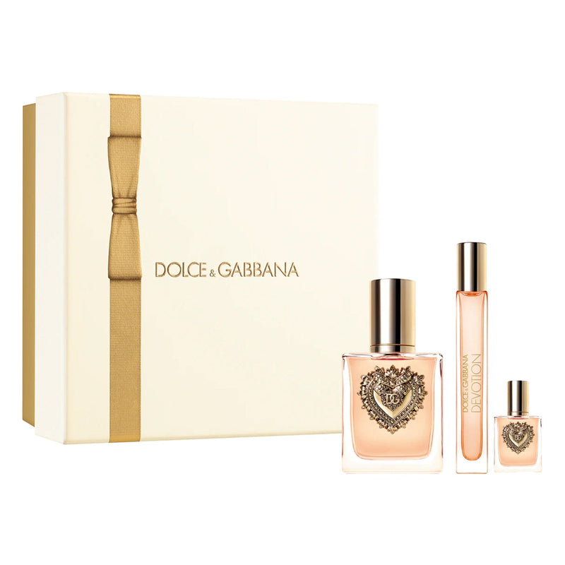 Dolce & Gabbana Set Cadou Devotion , Apa de Parfum 100ml + Apa de Parfum 10ml + Apa de Parfum 5ml