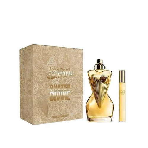 Jean Paul Gaultier Set Cadou Divine , Apa de Parfum 100ml + Mini Parfum 10ml