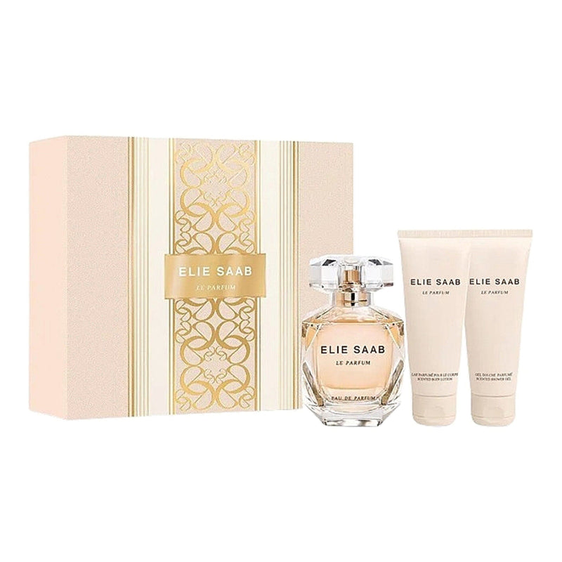Elie Saab Set Cadou Elie Saab Le Parfum , Apa de Parfum 90ml + Lotiune de Corp 75ml + Gel de Dus 75ml