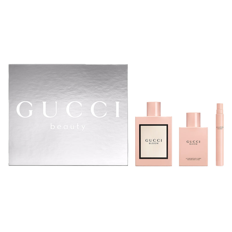 Gucci Set Cadou Gucci Bloom , Apa de Parfum 100ml + Apa de Parfum 10ml + Lotiune de Corp 100ml