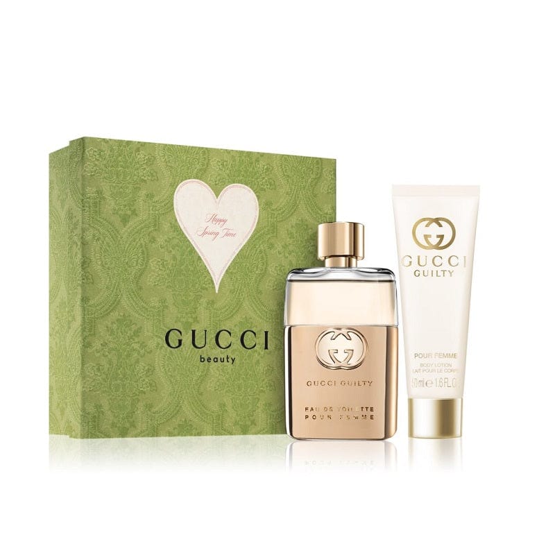 Gucci Set Cadou Gucci Guilty, Apa de Toaleta 50ml + Lotiune de Corp 50ml, Femei