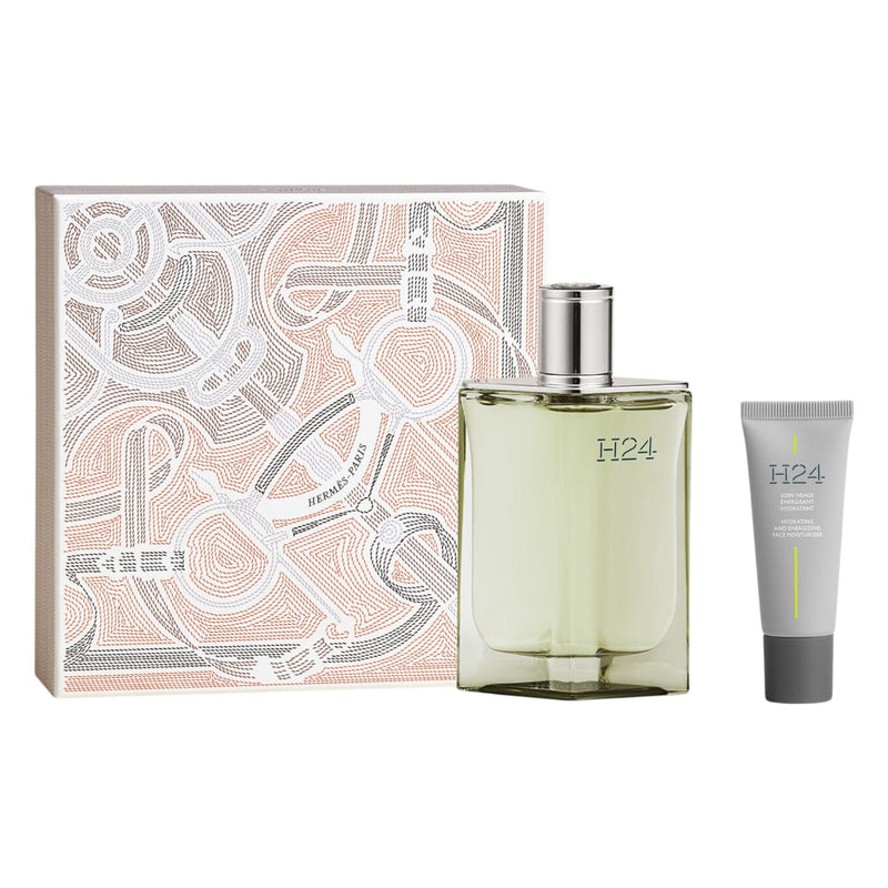 Hermes Set Cadou H24, Apa de Parfum 100ml + Crema de Fata Hidratanta 20ml