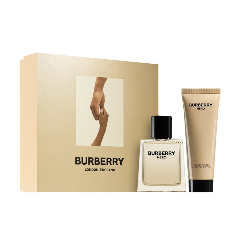 Burberry Set Cadou Hero, Apa de toaleta 50ml + Gel de Dus 75ml