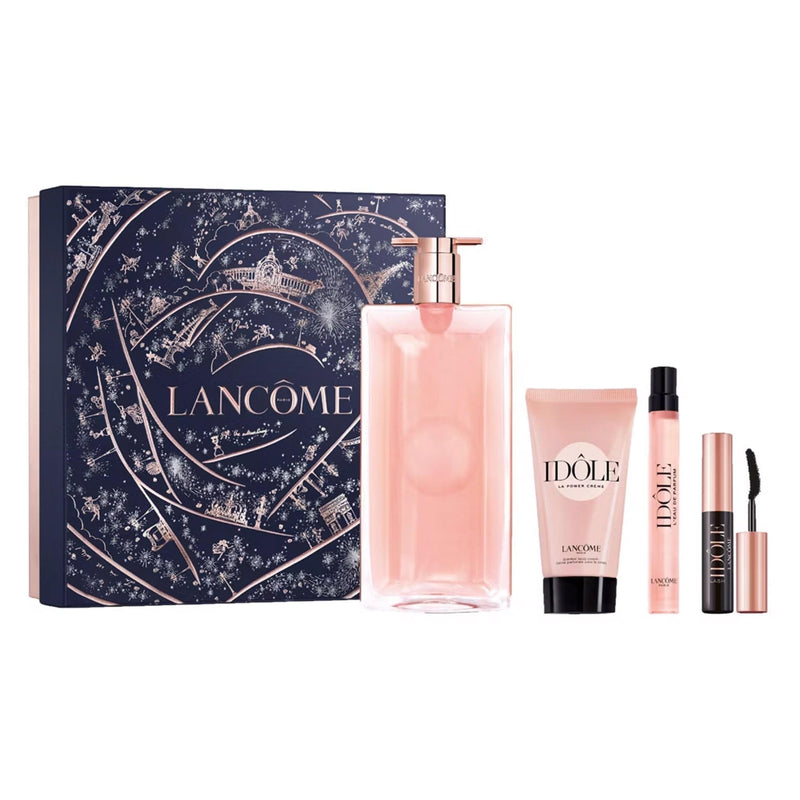 Lancome Set Cadou Idole , Apa de Parfum 100ml + Apa de Parfum 10ml + Lotiune de Corp 50ml + Mascara