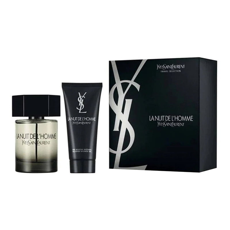 Yves Saint Laurent Set Cadou La Nuit de l'Homme , Apa de Toaleta 100ml + Gel de Dus 50ml