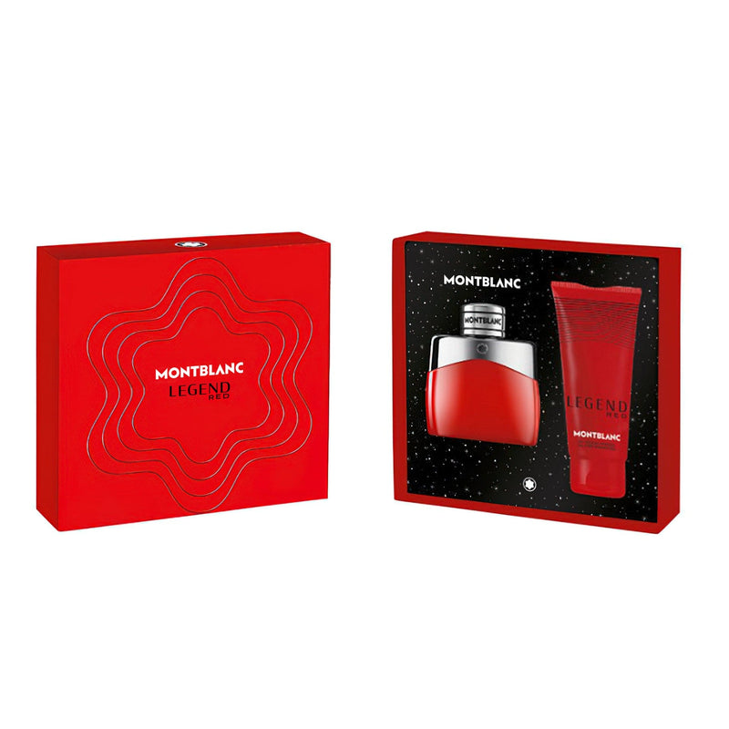 Mont Blanc Set Cadou Legend Red , Apa de Parfum 50ml + Gel de Dus 100ml