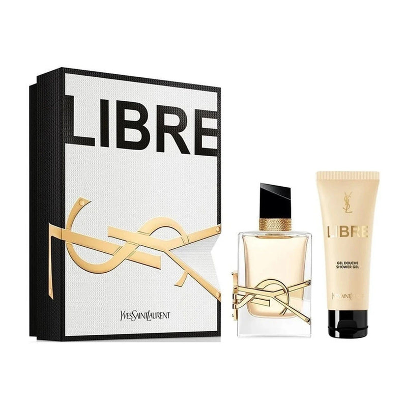 Yves Saint Laurent Set Cadou Libre Editie Travel, Femei, 50 ml Apa de Parfum + 50ml Gel de Dus