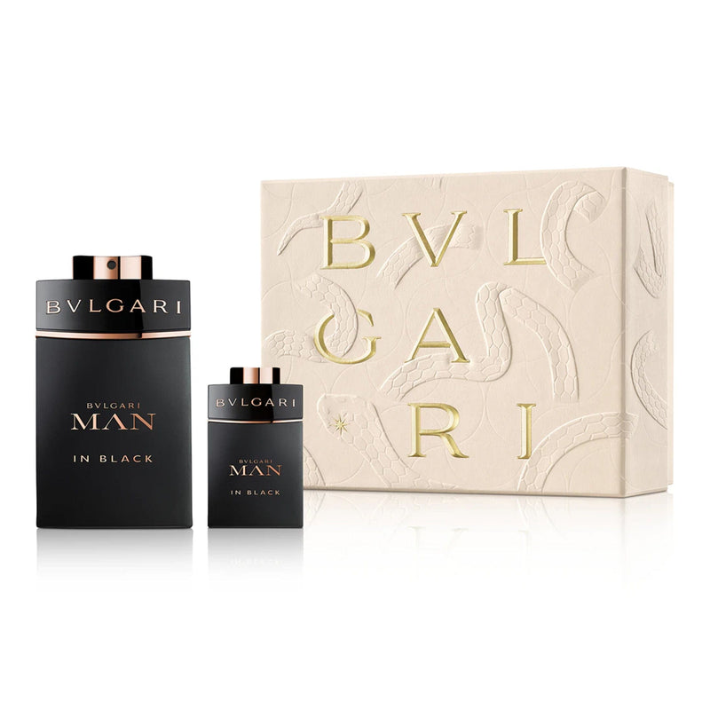 Bvlgari Set Cadou Man In Black , Apa de Parfum 100ml + Apa de Parfum 15ml
