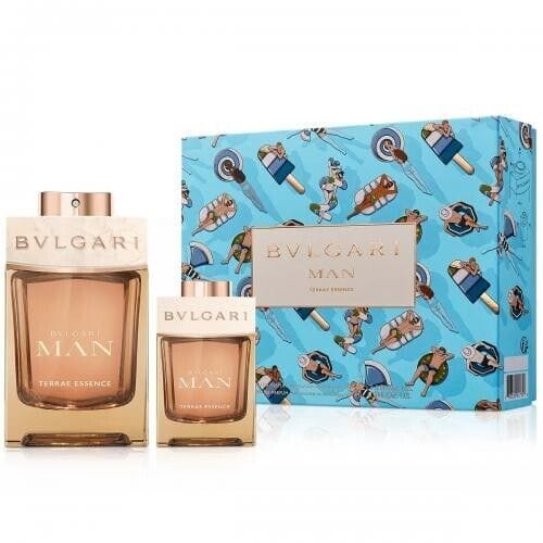 Bvlgari Set Cadou Man Terrae Essence, Apa  de Parfum 100ml + Mini Parfum 15ml , Barbati