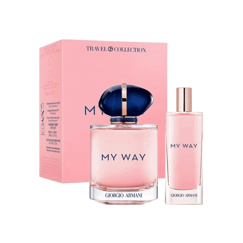 Giorgio Armani Set Cadou My Way, Apa de Parfum 90ml + Mini Parfum 15ml