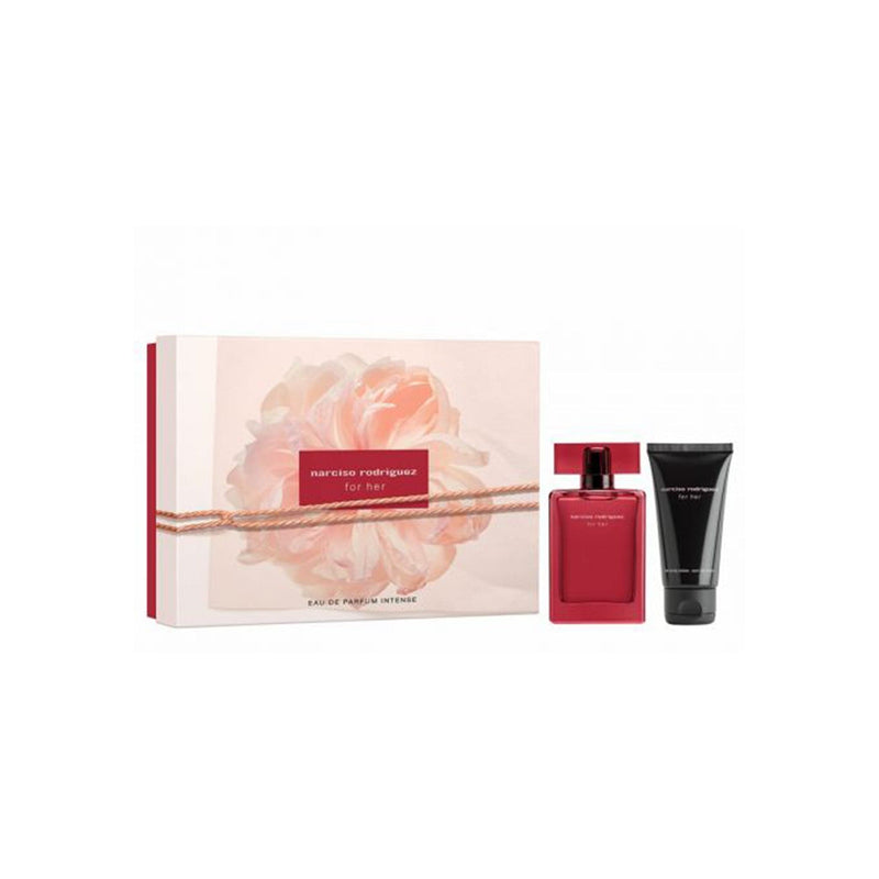 Narciso Rodriguez Set Cadou Narciso For Her Intense, Apa de Parfum 50ml + Lotiune de Corp 50ml