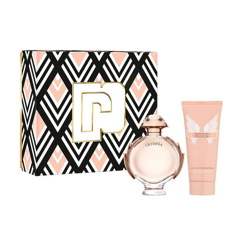Paco Rabanne Set Cadou Olympea, 50ml Apa de Parfum +75 ml Lotiune de Corp