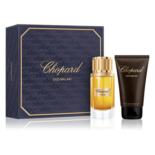 Chopard Set Cadou Oud Malaki, Apa de Parfum 80ml + Gel de Dus 150ml