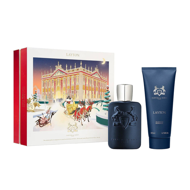 Parfums de Marly Set Cadou Percival, Apa de Parfum 125ml + Gel de Dus 200ml