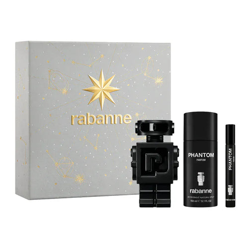 Paco Rabanne Set Cadou Phantom Parfum, Apa de Parfum 100ml + Mini Parfum 10ml + Deodorant Spray 150ml