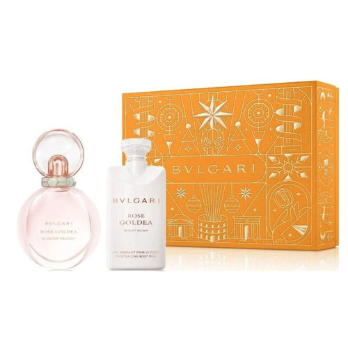 Bvlgari Set Cadou Rose Goldea Blossom Delight, Apa de Parfum 50ml + Lotiune de Corp 75ml