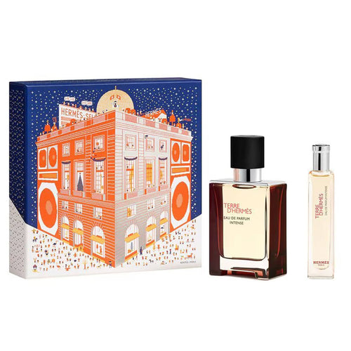 Hermes Set Cadou Terre d'Hermes Intense, Apa de Parfum 50ml + Apa de Parfum 15ml