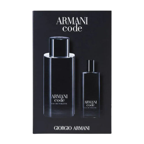 Giorgio Armani Set Cadou Travel  Code Men 125ml  Apa de Toaleta + 15 ml Mini Parfum